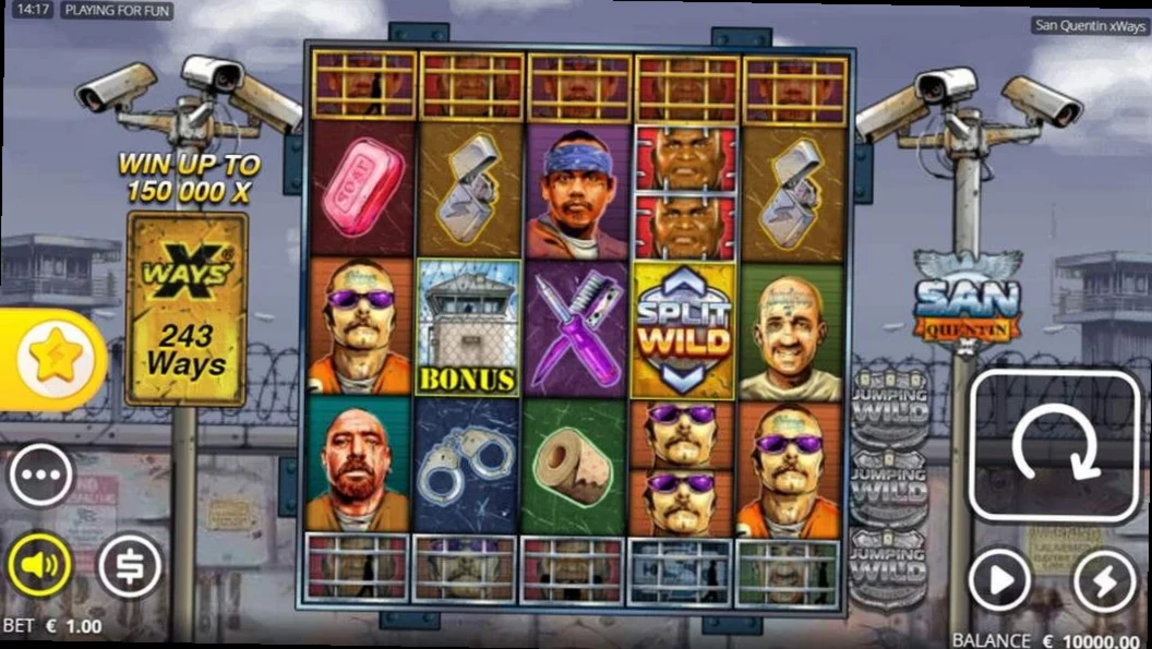 San Quentin xWays by Nolimit City